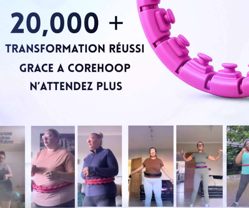 CoreHoop – Transformez votre entraînement en plaisir quotidien